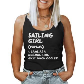 Sailing Girl Definition & Sassy Sports Women Tank Top - Monsterry DE