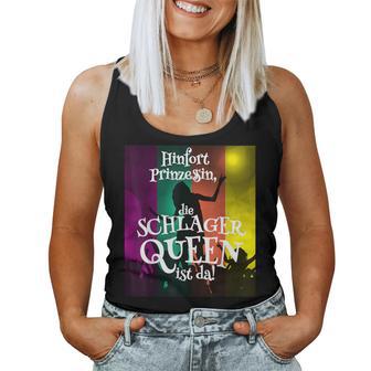 Schlager Party Outfit I Malle Women's Fancy Dress Fete Tank Top Frauen - Geschenkecke