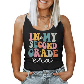 In My Second Grade Era Kid Back To School 2Nd Grade Teacher Women Tank Top - Thegiftio UK