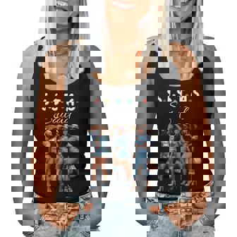 Sistas Squad Afro Together Melanin Black Girls Women Tank Top | Seseable UK