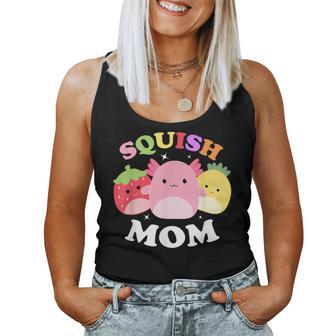 Squish Mom Mallow Soft Toy Mother's Day Mama Women Tank Top - Thegiftio UK