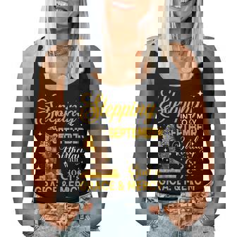 Stepping Into My September Birthday Religious Afro Woman Women Tank Top - Thegiftio UK
