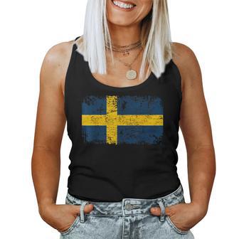 Sweden Flag Women's Children's Sweden Tank Top Frauen - Geschenkecke