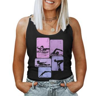 Swimming Swimmer Women's Girls' Tank Top Frauen - Geschenkecke