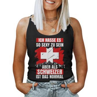 Switzerland Children's Switzerland Swiss Flag Women's Tank Top Frauen - Geschenkecke