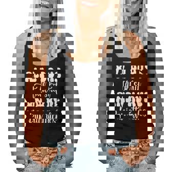 All I Do Is Talk Shit And Have Panic Attacks Anxiety Women Tank Top - Monsterry