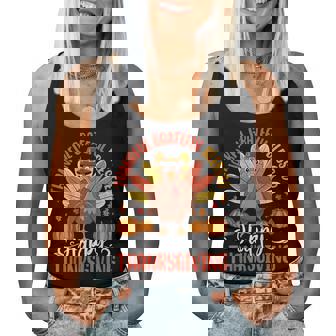 Thanksgiving Girl Turkey Autumn Fall Family Women Tank Top - Thegiftio UK