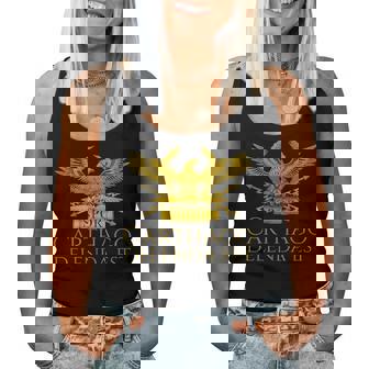 Historia Romana Clásica Antigua Carthago Delenda Est Latin Camiseta sin mangas para mujer - Regaloses