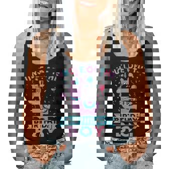 Uncle Of The Birthday Boy Llama Family Party Decorations Women Tank Top - Thegiftio UK