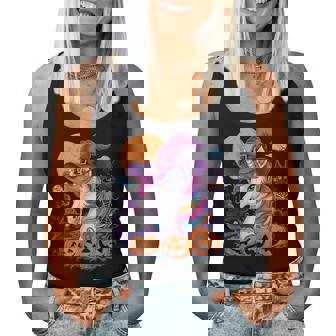 Unicorn Witch Halloween Unicorn Womens Women Tank Top | Seseable UK