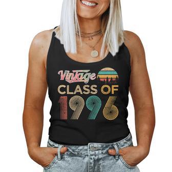 Vintage Class Of 1996 Classic Retro Geburtstagsgeschenk Männer Frauen Tank Top Frauen - Geschenkecke