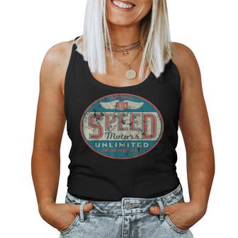 Vintage Speed Motor Distressed For And S Tank Top Frauen - Geschenkecke