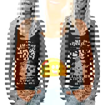 Wanna Taco Bout Jesus Cinco De Mayo Christian Women Tank Top | Seseable CA