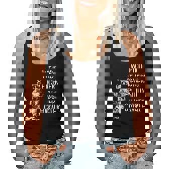 Weird Teachers Build Character Raccoon Teacher Appreciation Women Tank Top - Thegiftio UK