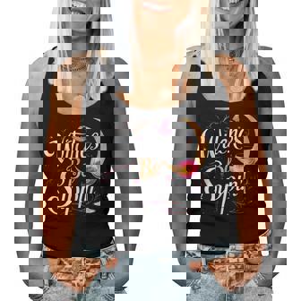Witches Be Sippin' Halloween Party Fun Witch Wine Lovers Women Tank Top - Thegiftio UK