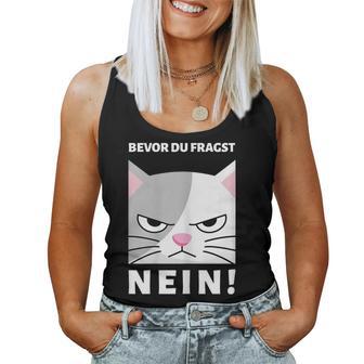 Women's Bevor Du Fragst Tank Top Frauen - Geschenkecke