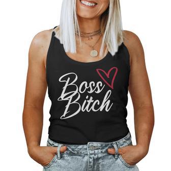 Women's Boss Bitch Feminist Feminism Tank Top Frauen - Geschenkecke