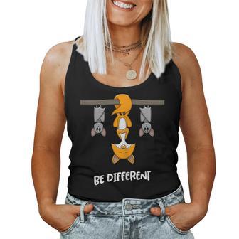 Women's Be Different Bat Fox S Tank Top Frauen - Geschenkecke