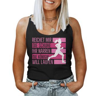 Women's Running Jogging Running Sport Slogan Tank Top Frauen - Geschenkecke