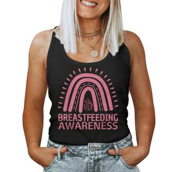 World Breastfeeding Week Awareness Breast Milk Lactation Mom Women Tank Top - Thegiftio UK
