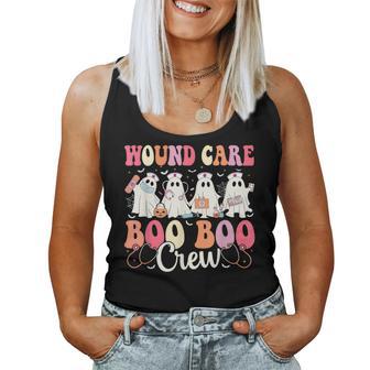 Wound Care Nurse Boo Boo Crew Ghost Halloween Wound Care Women Tank Top - Thegiftio UK