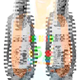 1St Day Of Kindergarten Boys Girls First Day Of Kindergarten Women Tank Top - Monsterry