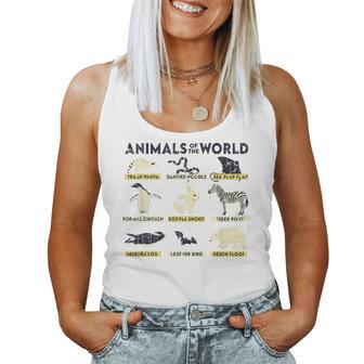 Animals Of The World Trash Panda Danger Noodle Women Tank Top - Thegiftio UK