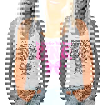Breast Cancer Survivor In October We Wear Pink Women Tank Top - Thegiftio UK