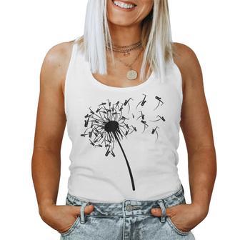 Dandelion Saxophone For Saxophonist Saxophone Tank Top Frauen - Geschenkecke