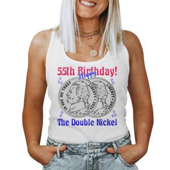 Double Nickel 55Th Birthday Born In 1969 Women Tank Top - Thegiftio UK