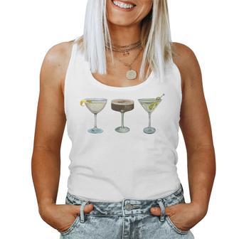Espresso Martini Trifecta Graphic For Girl Women Women Tank Top - Thegiftio UK
