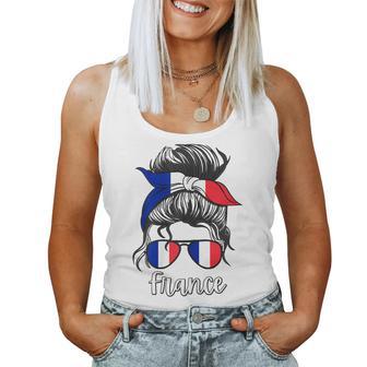 French Girls France Fille Française France French Flag Tank Top Frauen - Geschenkecke