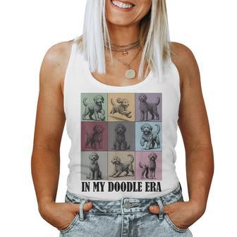 Dog Lovers Quote In My Golden Doodle Era Cool Women Women Tank Top - Thegiftio UK