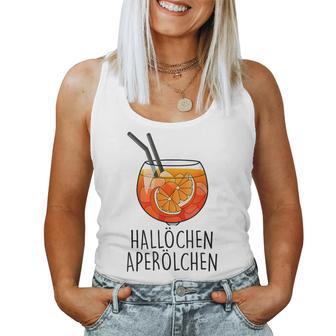 Hallöchen Aperoilchen For And Gray Tank Top Frauen - Geschenkecke