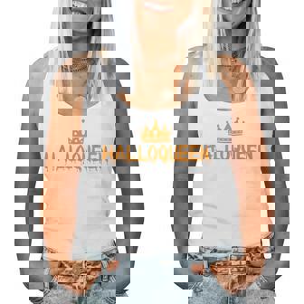 Halloqueen Women's Halloween Crown Queen Women Tank Top - Thegiftio UK
