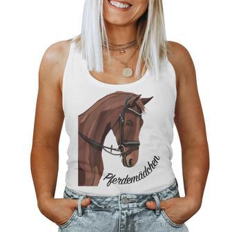 Horse Girl Horse Riding Rider Girls Ladies Women's Tank Top Frauen - Geschenkecke