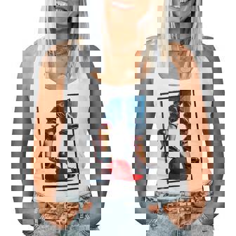 Kamala Harris Heels Stepping On Maga Hat Women Tank Top | Mazezy