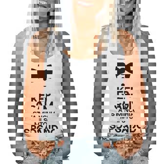 Keep Calm Sta Minchia Mi Sto Sposando Sposo Divertenti Sposa Canotta da donna - Novitaregali