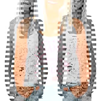 Mama Of The Spooky One Girl First Birthday Pink Halloween Women Tank Top - Monsterry