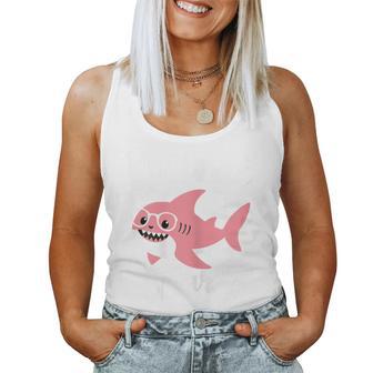 Mimi Shark Mother's Day Grandma Women Tank Top - Thegiftio UK