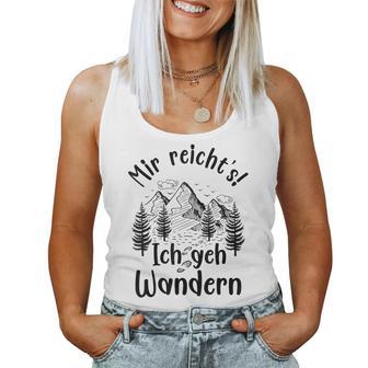 Mir Reichts Ich Geh Hikern Hiker Women's Gray S Tank Top Frauen - Geschenkecke