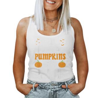 Nana Of The Cutest Pumpkins In The Patch Halloween Women Tank Top - Thegiftio UK