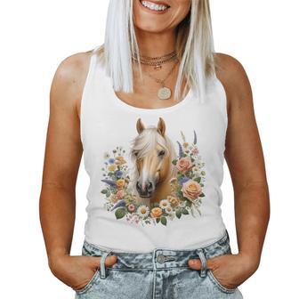 Palomino Horse Blue Tank Top Frauen - Geschenkecke