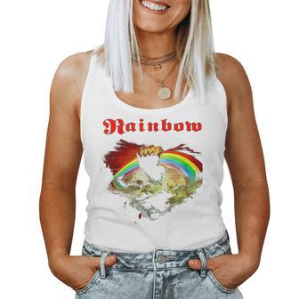Rainbow Rising Ritchie Blackmore Rock Women Tank Top - Thegiftio UK