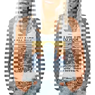 I Run A Tight Shipwreck Sarcastic Raccoon Women Tank Top - Monsterry