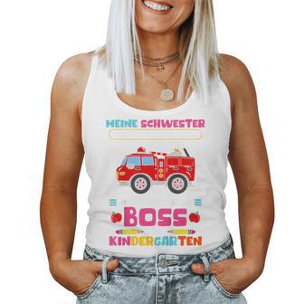 My Sister Goes To School Tank Top Frauen - Geschenkecke