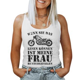 Wenn Sie Das Lesen Können Ist Meine Frau Runtergefallen Tank Top Frauen - Geschenkecke