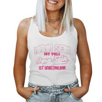 Women's Grandma Se Is Unzahlbar Grandmother Tank Top Frauen - Geschenkecke