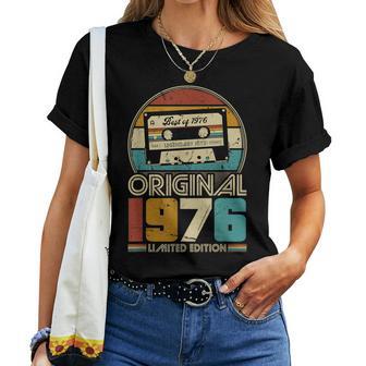 1976Intage Birthday Retrointage Women's T-shirt Frauen - Geschenkecke