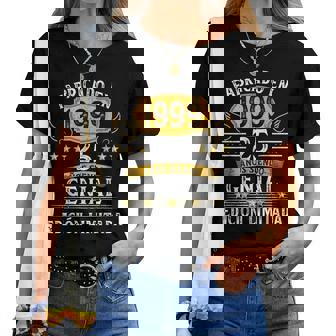 25 Cumpleaños 25 Años Hombre Retro Fabricado En 1999 Camiseta de mujer - Regaloses